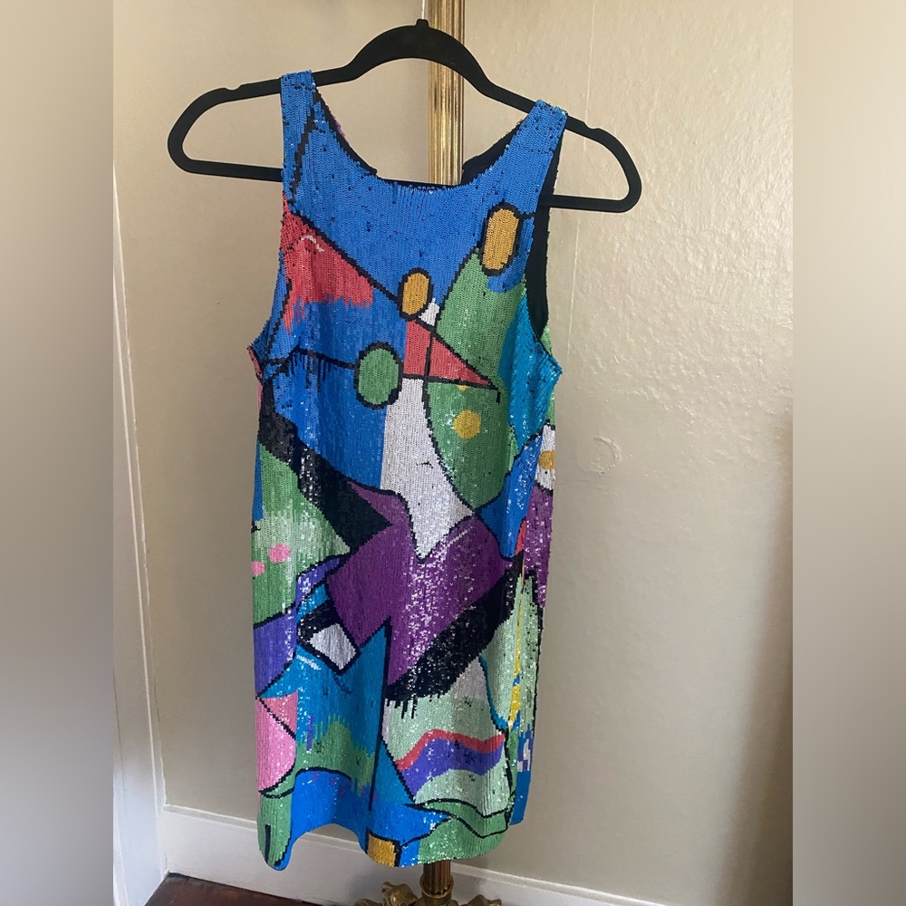 Colorful Sequin Dress -RARE